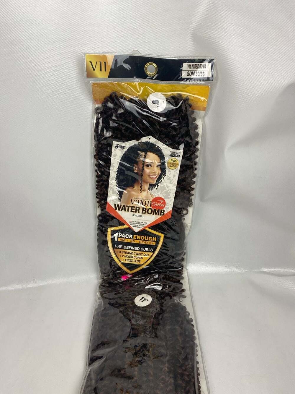 Zury V91011 Crochet Water Bomb Hair Extensions 9" 10" 11" SOM 30/33